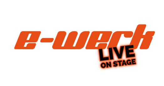e-werk live on stage | © e-werk Bad Homburg e-werk live on stage Schriftgrafik | © e-werk Bad Homburg