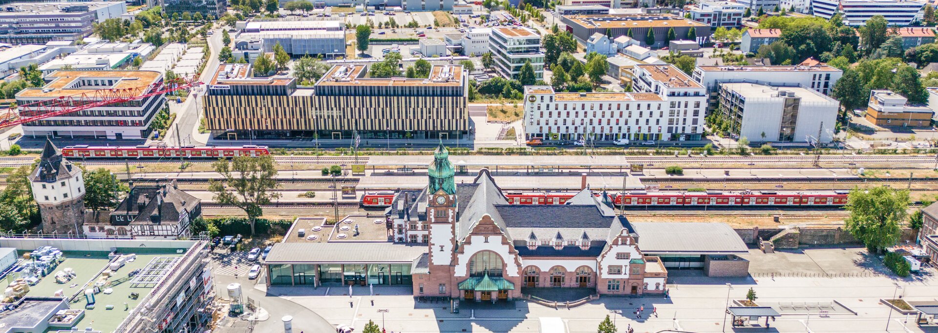 Bad Homburg Bahnhofsareal 2022 | © Heiko Rhode Bad Homburg Bahnhofsareal 2022 | © Heiko Rhode